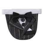 EliteGala™ | Celebration Pet Suit - Triangular Formal Tuxedo for Weddings & Events