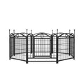 EliteFlow™ | Portable Pet Exercise Barrier - 8-Panel Secure Playpen for Puppies & Small Pets