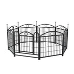 EliteFlow™ | Portable Pet Exercise Barrier - 8-Panel Secure Playpen for Puppies & Small Pets