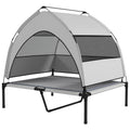 EliteExplorer™ | Raised Pet Cot & Sun-Shield - All-Terrain Travel Bed