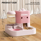 PetPastel™ | Cute-Comfort Automatic Water & Food Station
