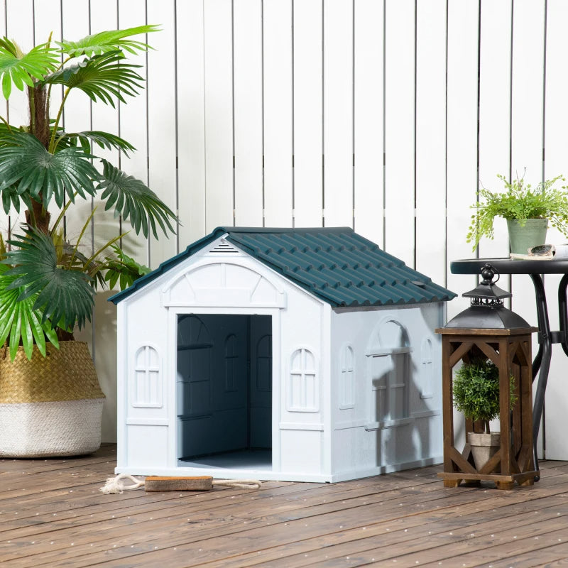 EliteHaven™ | Water-Resistant Puppy Sanctuary - Durable All-Weather Dog Home