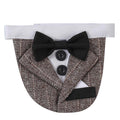 EliteGala™ | Celebration Pet Suit - Triangular Formal Tuxedo for Weddings & Events