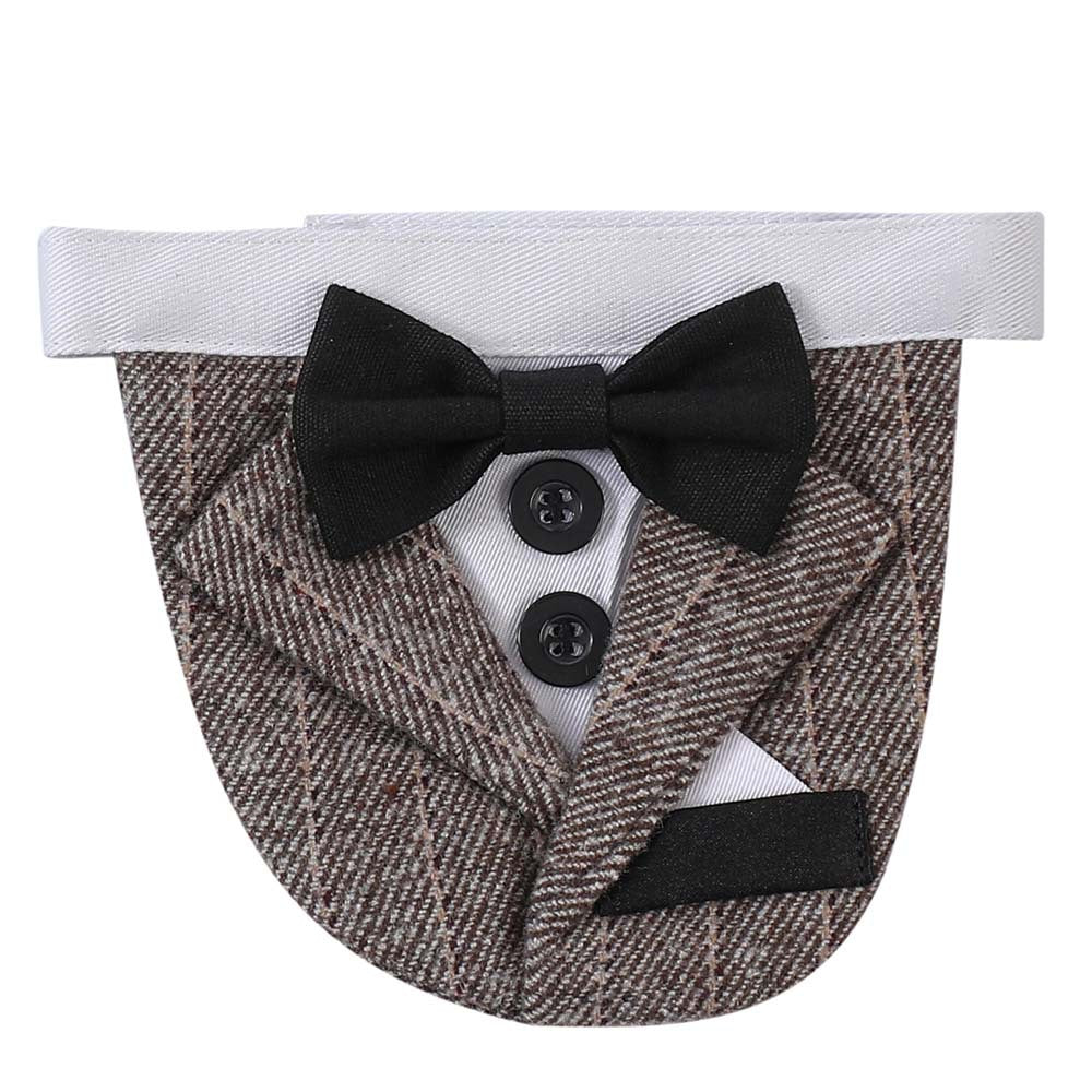 EliteGala™ | Celebration Pet Suit - Triangular Formal Tuxedo for Weddings & Events