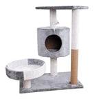 CloudPeak™ | Deluxe Cat Tree with Integrated Scratching Lounge
