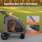 EliteChariot™ | Pro - Strength Portable Dog Stroller & Carrier - Aura Pet Elite