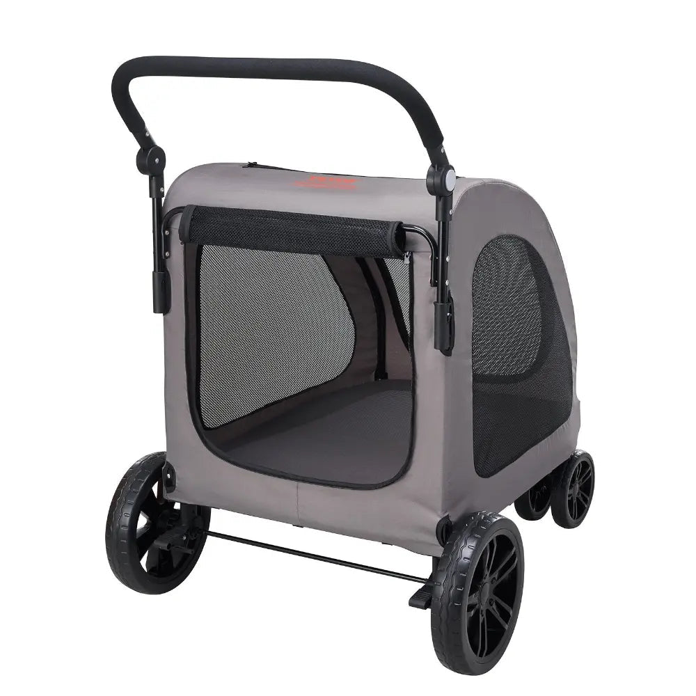 EliteChariot™ | Pro - Strength Portable Dog Stroller & Carrier - Aura Pet Elite