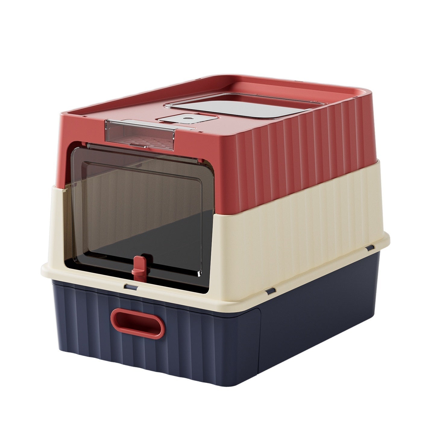 EliteClean™ | Fully Enclosed UV - C Sanitizing Litter Station - Odor Control Edition - Aura Pet Elite