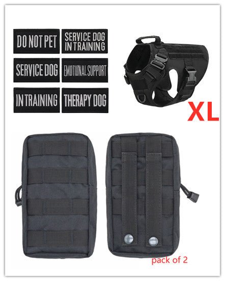 EliteCommand™ | Pro - Series Tactical Vest with Molle System - Aura Pet Elite