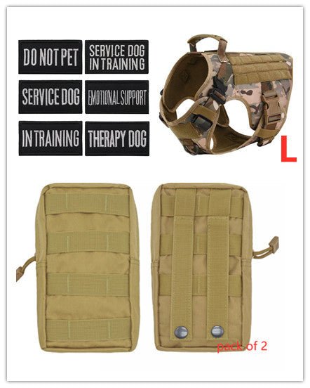 EliteCommand™ | Pro - Series Tactical Vest with Molle System - Aura Pet Elite