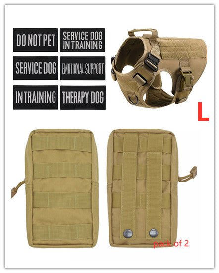 EliteCommand™ | Pro - Series Tactical Vest with Molle System - Aura Pet Elite