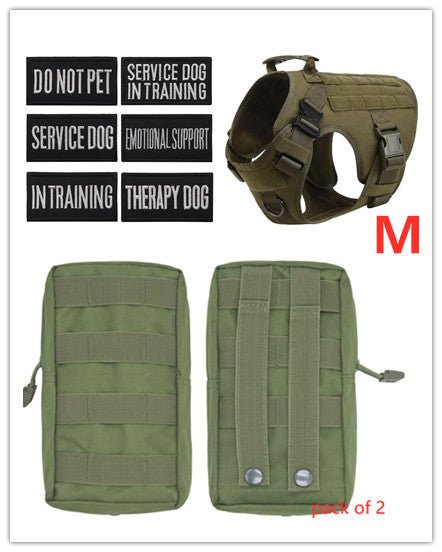 EliteCommand™ | Pro - Series Tactical Vest with Molle System - Aura Pet Elite