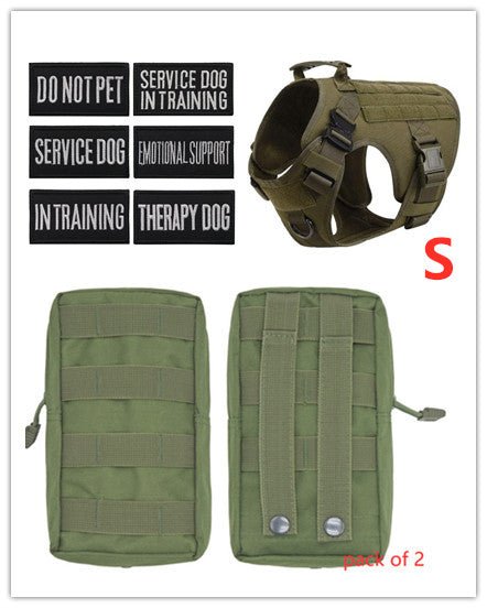 EliteCommand™ | Pro - Series Tactical Vest with Molle System - Aura Pet Elite