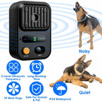EliteEcho™ | Waterproof Ultrasonic Bark Control (Black - Green Edition) - Aura Pet Elite