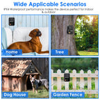 EliteEcho™ | Waterproof Ultrasonic Bark Control (Black - Green Edition) - Aura Pet Elite