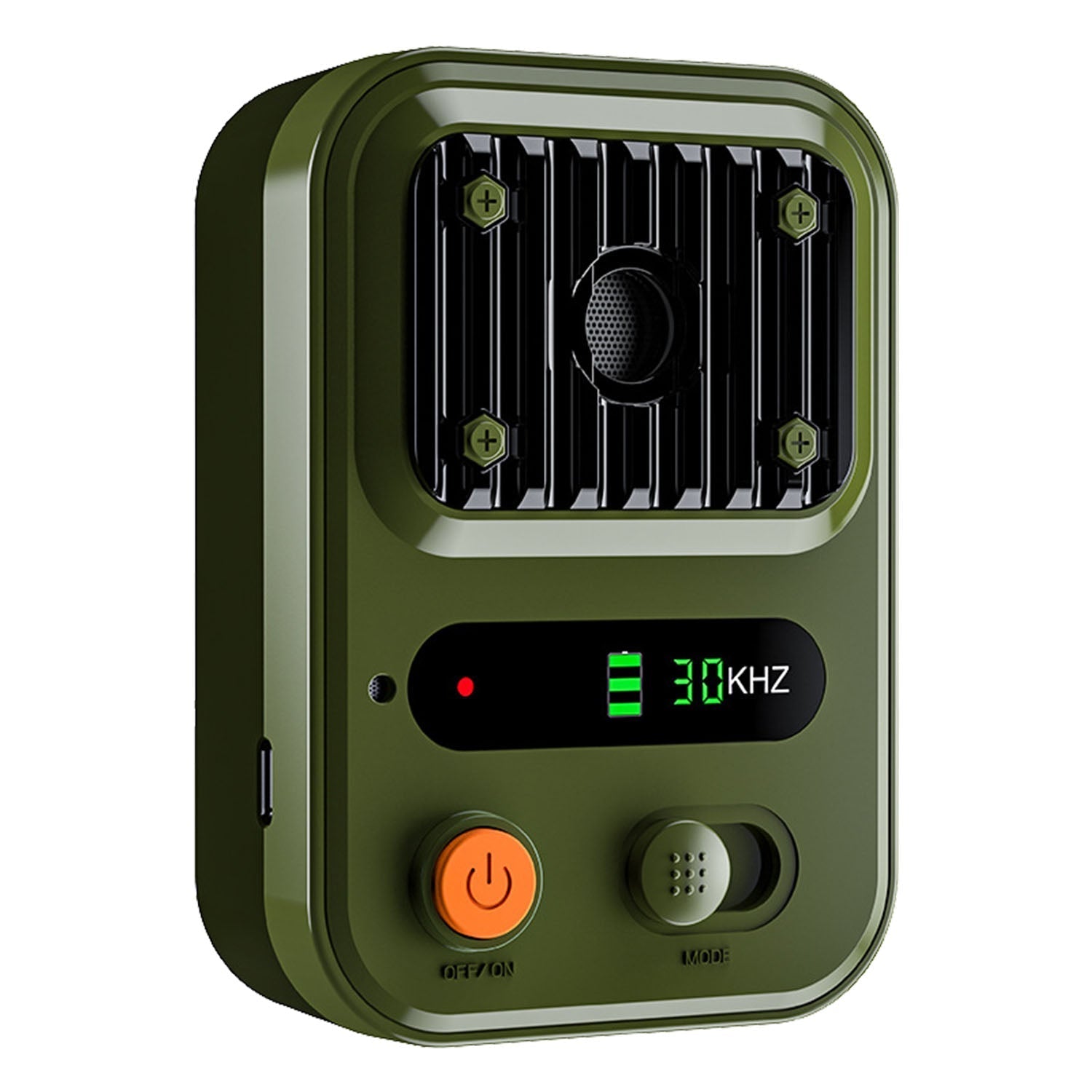 EliteEcho™ | Waterproof Ultrasonic Bark Control (Black - Green Edition) - Aura Pet Elite