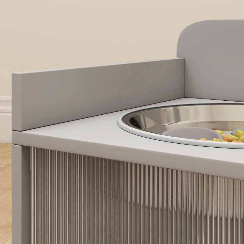 EliteFeast™ | Ergonomic Raised Diner & Storage Combo for Large Breeds - Aura Pet Elite