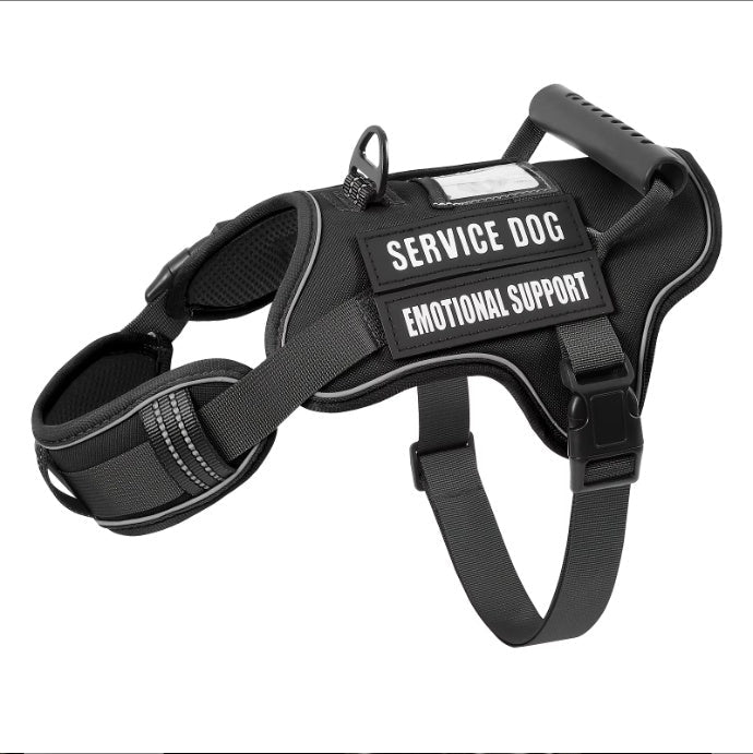 EliteForce™ | Tactical Reflective Vest with Easy - Control Handle - Aura Pet Elite