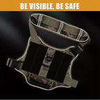 EliteForce™ | Tactical Reflective Vest with Easy - Control Handle - Aura Pet Elite