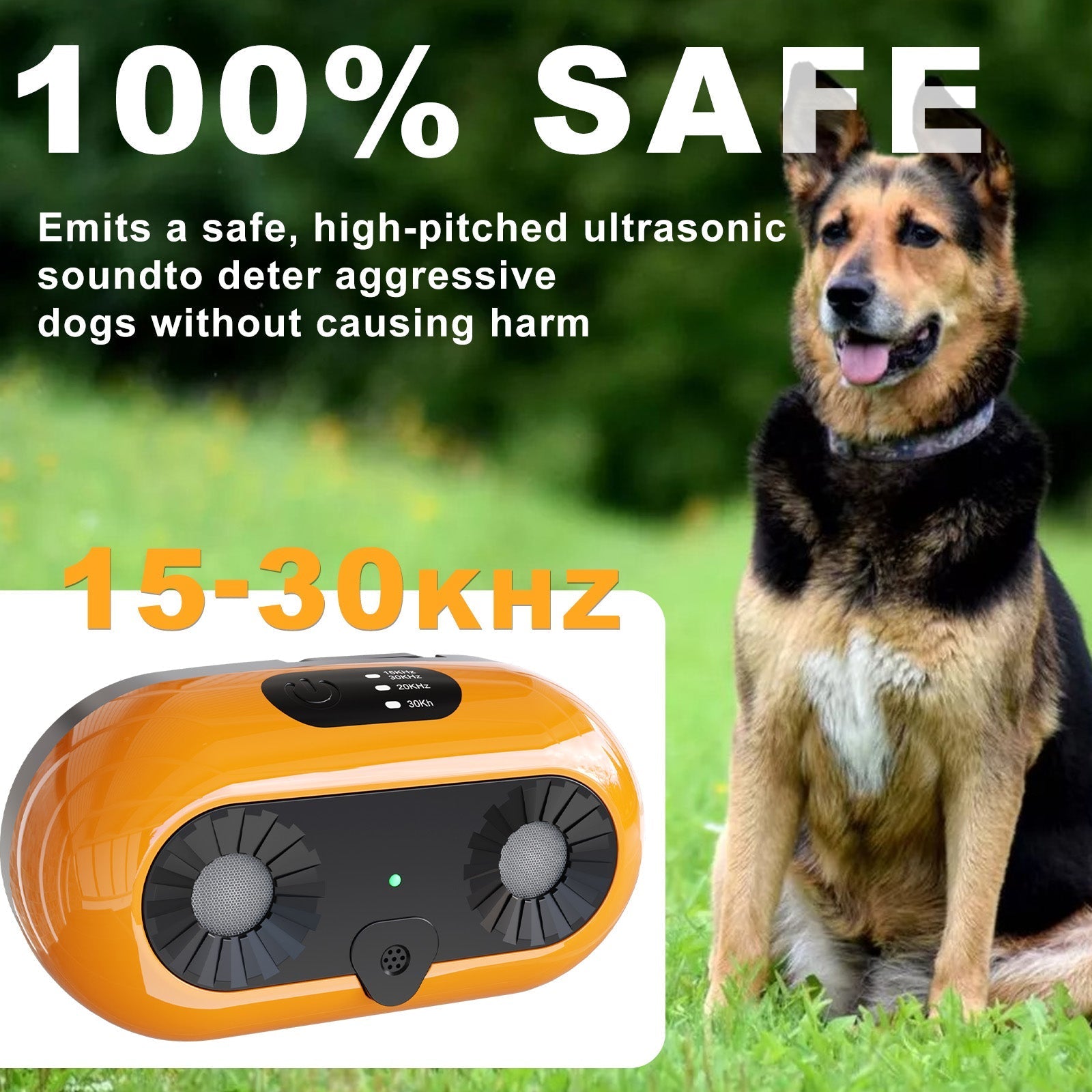 EliteHarmony™ | 3 - Mode Universal Bark Control for All Breeds - Aura Pet Elite