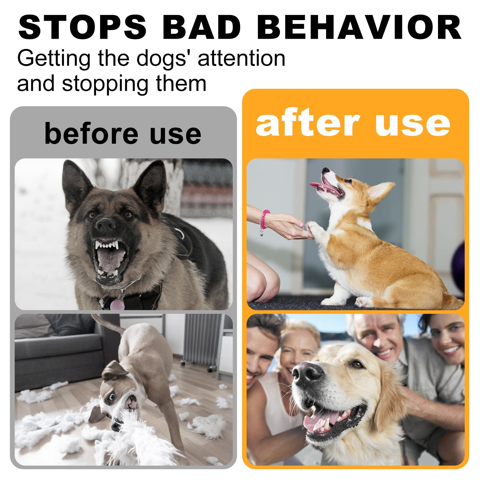 EliteHarmony™ | 3 - Mode Universal Bark Control for All Breeds - Aura Pet Elite