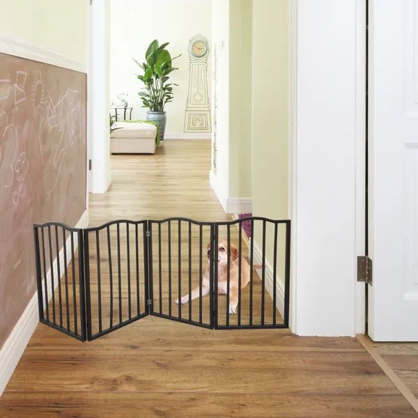 EliteHarmony™ | Freestanding Arc Design Safety Gate - Aura Pet Elite