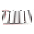 EliteHarmony™ | Freestanding Arc Design Safety Gate - Aura Pet Elite