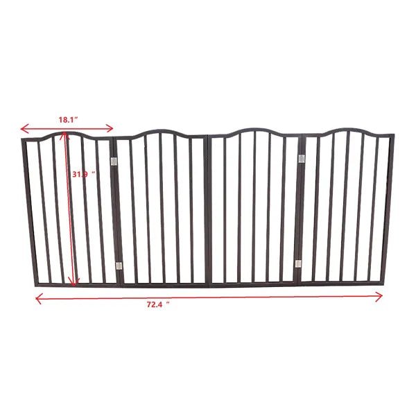 EliteHarmony™ | Freestanding Arc Design Safety Gate - Aura Pet Elite