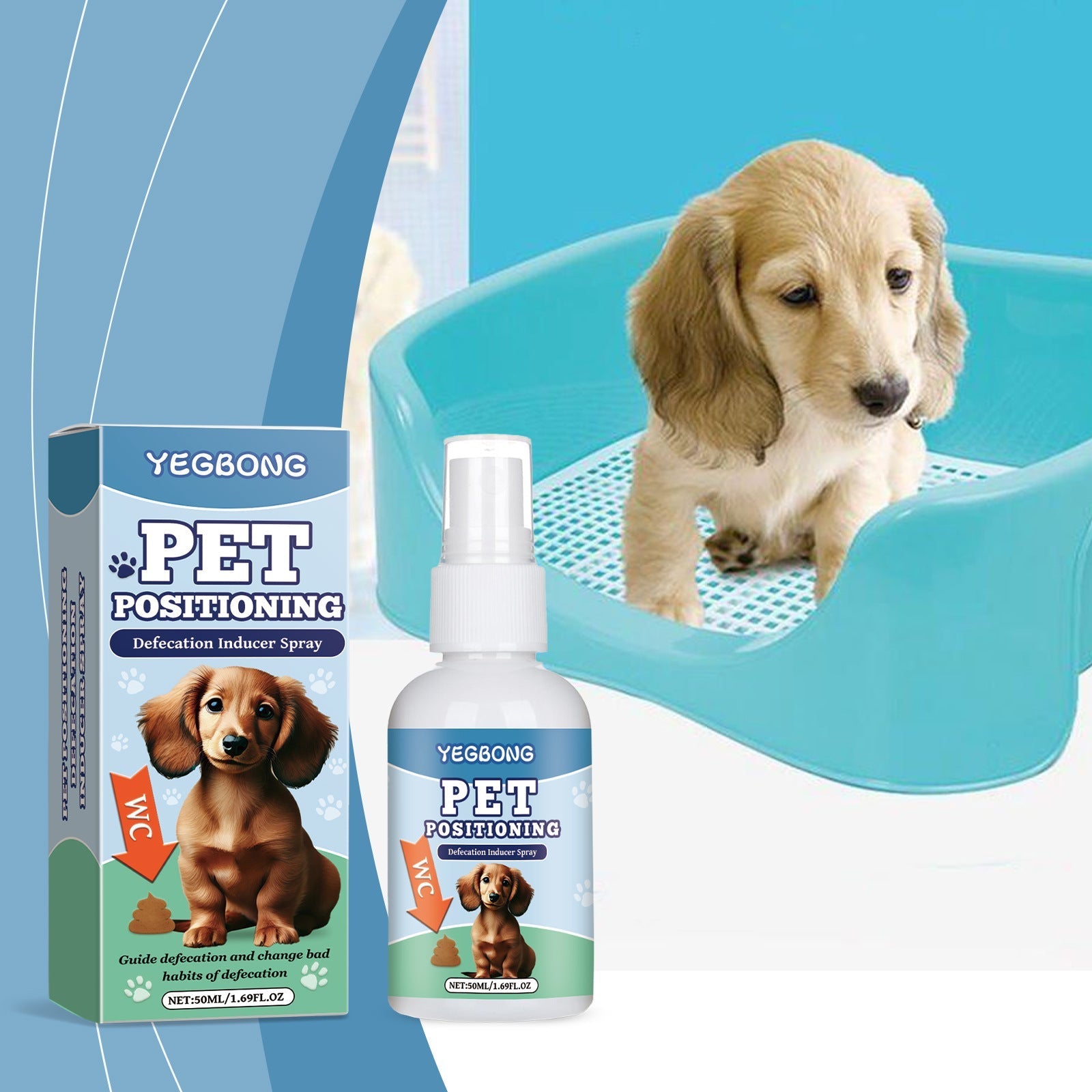 EliteNurture™ | Non - Irritating Pet Positioning Spray - Aura Pet Elite