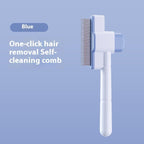 ElitePure™ | Professional Stainless Steel Fine - Gear Comb for Cats & Dogs - Aura Pet Elite