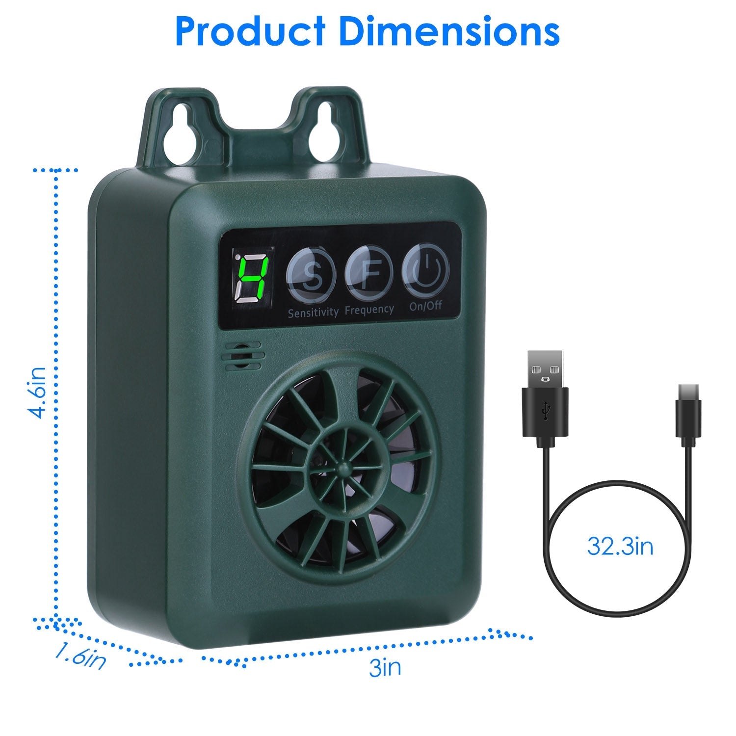 EliteSerene™ | Long - Range 4 - Level Bark Control Device - Aura Pet Elite