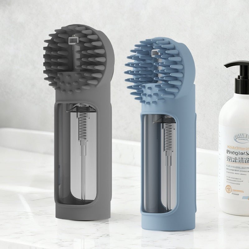 EliteSpa™ | Multi - Functional Pet Bath Brush - Deep Cleaning Silicone Scrubber - Aura Pet Elite