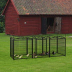 EliteStronghold™ | Pro - Grade Metal Exercise Fence for Dogs - Aura Pet Elite