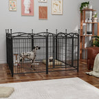EliteStronghold™ | Pro - Grade Metal Exercise Fence for Dogs - Aura Pet Elite