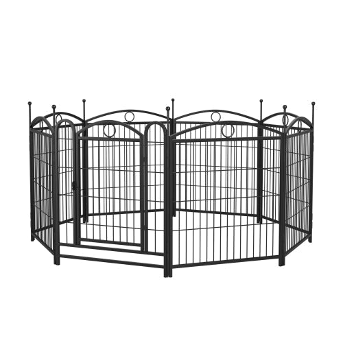 EliteStronghold™ | Pro - Grade Metal Exercise Fence for Dogs - Aura Pet Elite