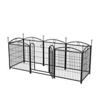EliteStronghold™ | Pro - Grade Metal Exercise Fence for Dogs - Aura Pet Elite