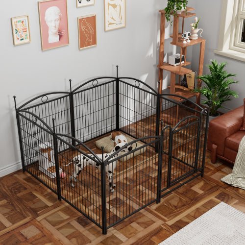 EliteStronghold™ | Pro - Grade Metal Exercise Fence for Dogs - Aura Pet Elite