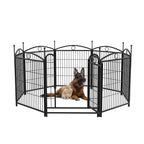 EliteStronghold™ | Pro - Grade Metal Exercise Fence for Dogs - Aura Pet Elite