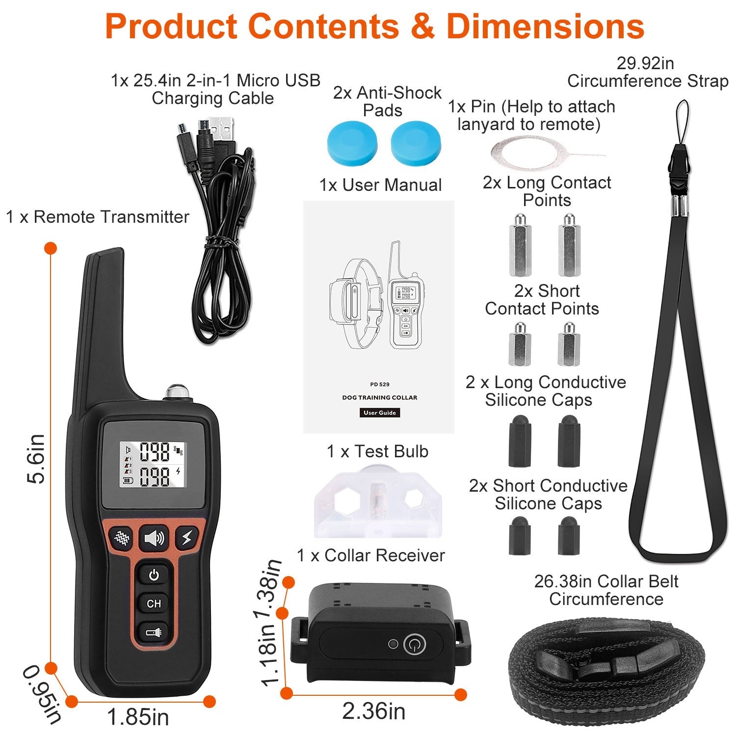EliteTitan™ | IP67 Waterproof Precision Training Collar & Flashlight - Aura Pet Elite