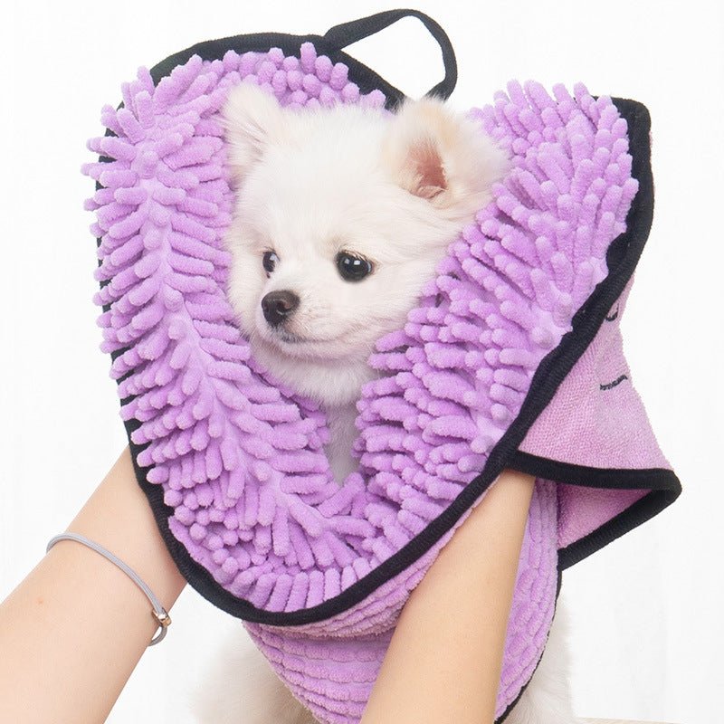EliteWrap™ | Professional Grade Microfiber Pet Towel - Super Absorbent Spa Wrap - Aura Pet Elite