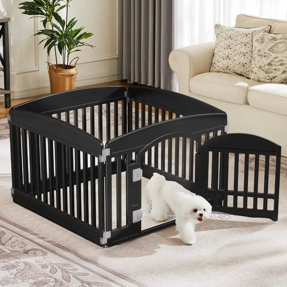 EliteZone™ | Heavy - Duty Modular Pet Exercise & Play Fence - Aura Pet Elite