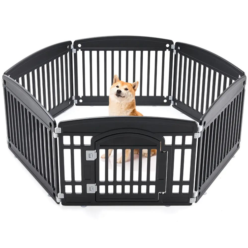 EliteZone™ | Heavy - Duty Modular Pet Exercise & Play Fence - Aura Pet Elite