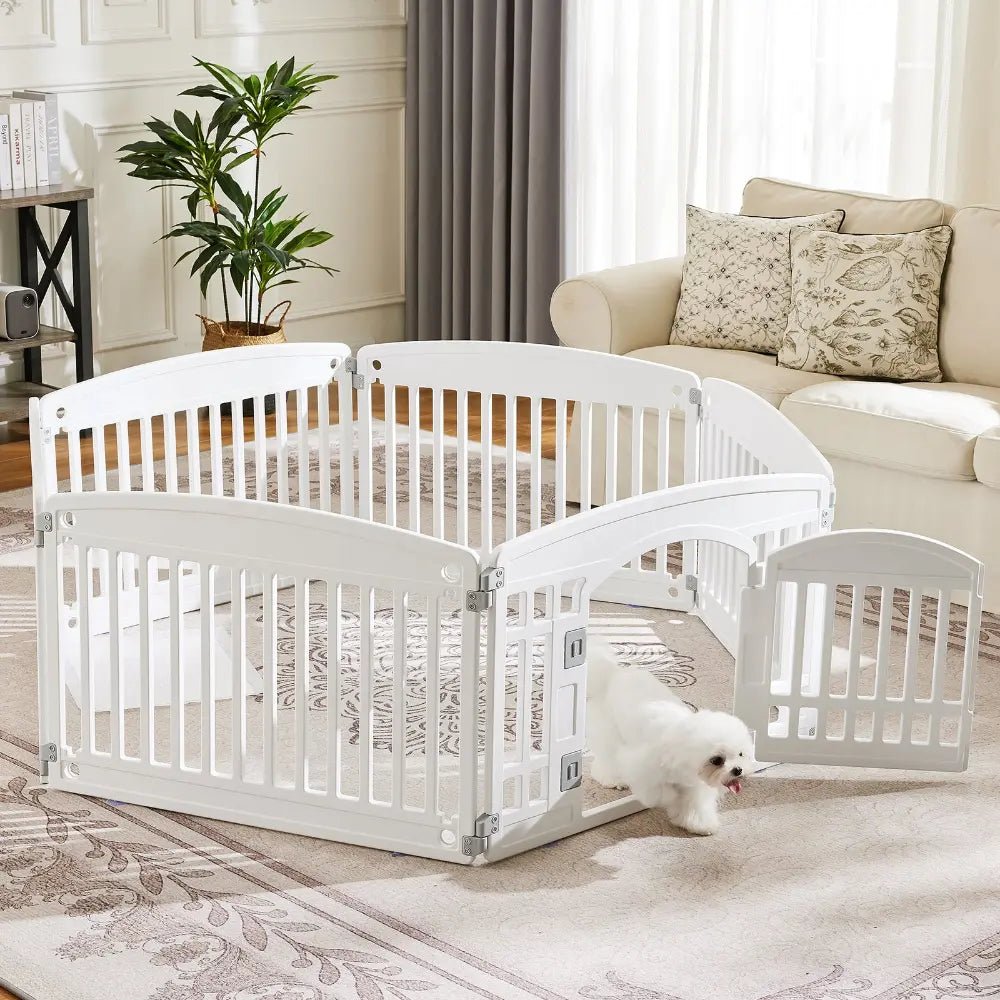 EliteZone™ | Heavy - Duty Modular Pet Exercise & Play Fence - Aura Pet Elite
