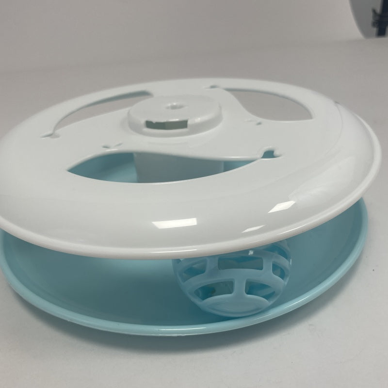 AuraPlay™ Orb-Runner | DIY Circular Motion Track – Expandable Indoor Hunting Game for Cats