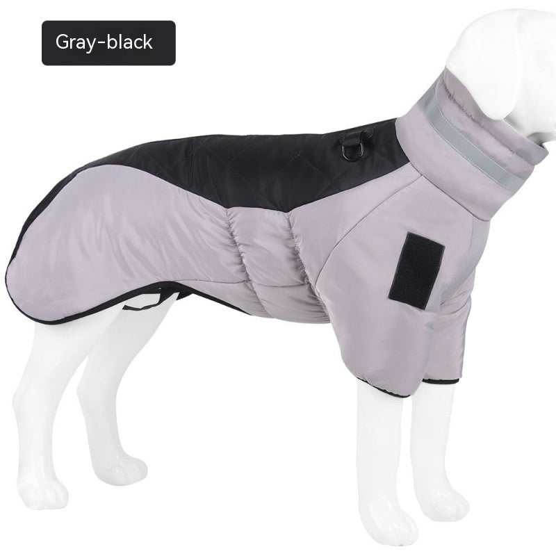 EliteShield™ | All-Weather Winter Coat - Heavy-Duty Padded Jacket for Medium & Large Dogs