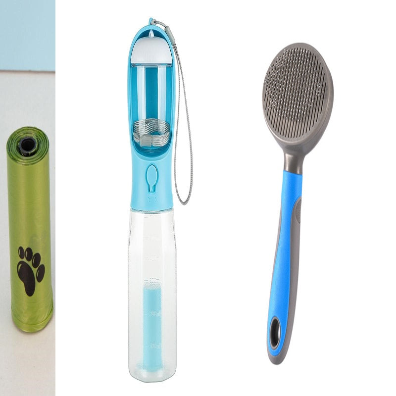 EliteExplorer™ | Multi-Functional Pet Travel Kit - Leak-Proof Hydration & Snack Station