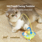 EliteBalance™ | 2-in-1 Treat Leaking Ball - Interactive Gravity Tumbler for Cats