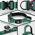 EliteGuardian™ | Tactical Tracking Collar - Indestructible Anti-Lost Collar for Large Breeds