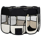 AuraGuard™ Pop-Up | Instant Folding Puppy Sanctuary – Breathable 360° Mesh Exercise Pen for Indoor & Outdoor Travel