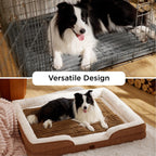 EliteVelvet™ | Luxury Faux Rabbit Fur Bed - Self-Warming Cozy Pet Mattress